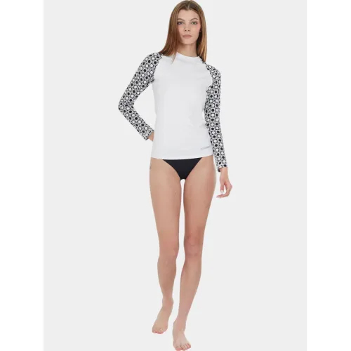 Fundango Joyce Long Sleeve Rashguard Női Lycra 894-jet black