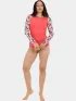 Fundango Joyce Long Sleeve Rashguard Női Lycra 251-rainbow