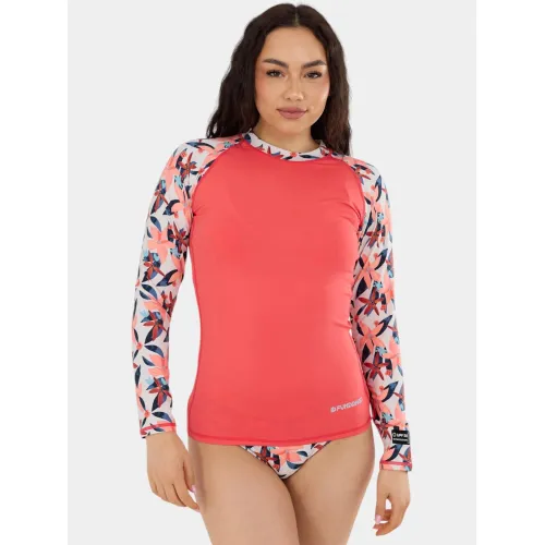 Fundango Joyce Long Sleeve Rashguard Női Lycra 251-rainbow