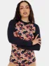 Fundango Joyce Long Sleeve Rashguard Női Lycra 337-dreamy meadow