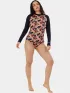Fundango Joyce Long Sleeve Rashguard Női Lycra 337-dreamy meadow