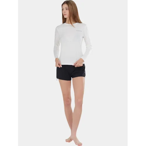 Fundango Loren Rashguard Női Lycra 100-white