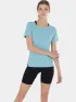Fundango Hanabi T-shirt Fundango Hanabi T-shirt Női Fitness felső 414-aqua blue