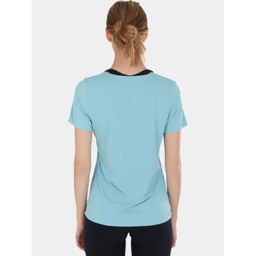 Fundango Hanabi T-shirt Fundango Hanabi T-shirt Női Fitness felső 414-aqua blue