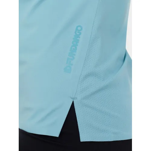 Fundango Hanabi T-shirt Fundango Hanabi T-shirt Női Fitness felső 414-aqua blue