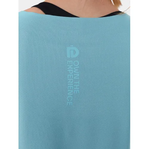 Fundango Hanabi T-shirt Fundango Hanabi T-shirt Női Fitness felső 414-aqua blue