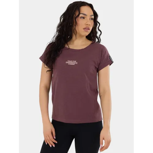 Fundango Lima II T-shirt Női Fitness felső 397-light aubergine