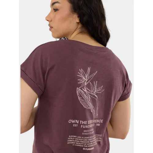 Fundango Lima II T-shirt Női Fitness felső 397-light aubergine