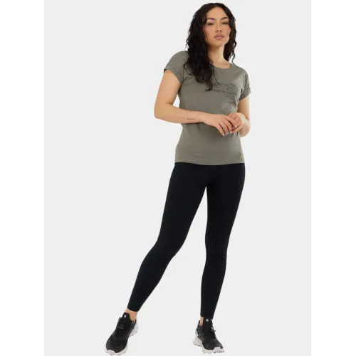 Fundango Lima II T-shirt Női Fitness felső 537-khaki