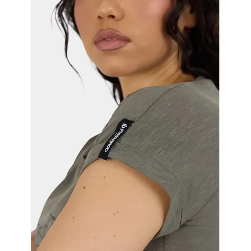 Fundango Lima II T-shirt Női Fitness felső 537-khaki