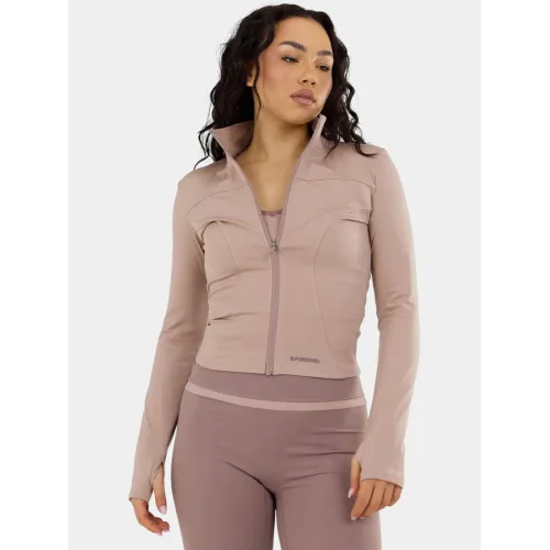 Fundango Flop Zip Up Top Női Hosszú ujjú póló 640-brick