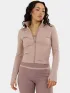 Fundango Flop Zip Up Top Női Hosszú ujjú póló 640-brick