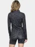Fundango Flop Zip Up Top Női Hosszú ujjú póló 796-scratch
