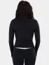 Fundango Flop Zip Up Top Női Hosszú ujjú póló 890-black
