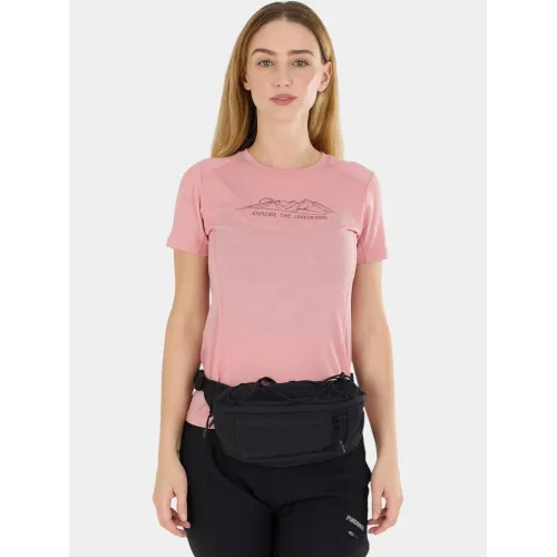 Fundango Reinga Merino T-shirt Női Hosszú ujjú póló 323-desert rose