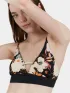 Fundango Sahara V-neck Cami Top Női Bikini 394-sweet grape