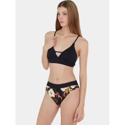 Fundango Sahara V-neck Cami Top Női Bikini 890-black