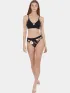 Fundango Sahara V-neck Cami Top Női Bikini 890-black