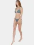 Fundango Innisfil Triangle Jacquard Top Női Bikini 537-khaki