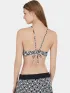 Fundango Hogg High Neck Top Női Bikini 894-jet black