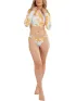 Fundango Amelia Surf Top Fundango Amelia Surf Top Női Bikini 265-soft orange