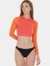 Fundango Amelia Surf Top Fundango Amelia Surf Top Női Bikini 272-dark orange