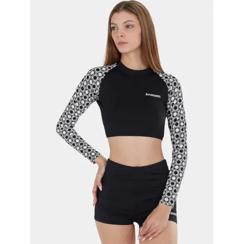 Fundango Amelia Surf Top Női Bikini 894-jet black