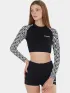 Fundango Amelia Surf Top Női Bikini 894-jet black