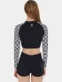 Fundango Amelia Surf Top Női Bikini 894-jet black