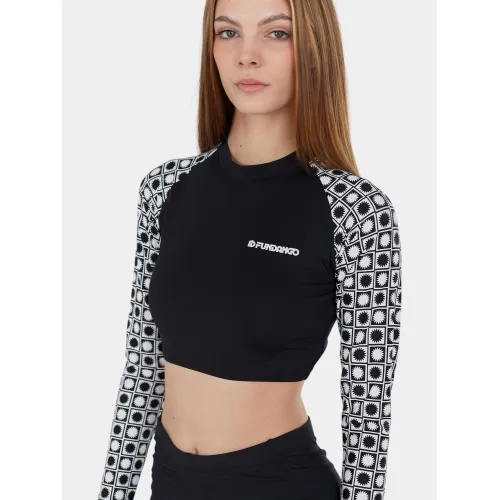 Fundango Amelia Surf Top Női Bikini 894-jet black
