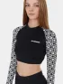 Fundango Amelia Surf Top Női Bikini 894-jet black