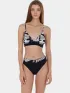 Fundango Sahara Mid Waist Full Bottom Fundango Sahara Mid Waist Full Bottom Női Bikini 899-black pattern