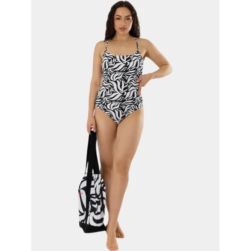 Fundango Lorida Classic Suit Női Úszódressz 909-zebra whisper