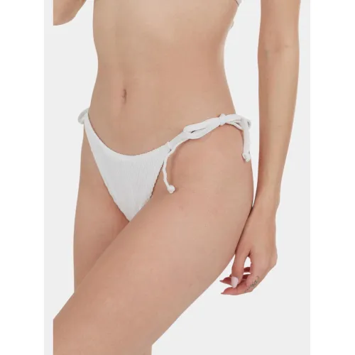 Fundango Innisfil II Tie-side Jacquard Bottom Női Bikini 100-white