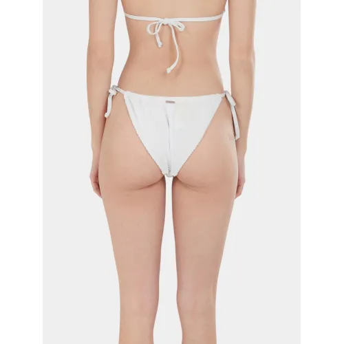 Fundango Innisfil II Tie-side Jacquard Bottom Női Bikini 100-white