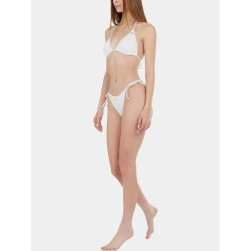 Fundango Innisfil II Tie-side Jacquard Bottom Női Bikini 100-white