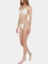 Fundango Innisfil II Tie-side Jacquard Bottom Női Bikini 100-white