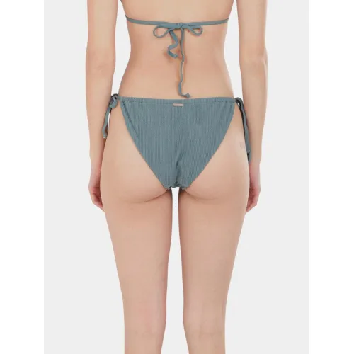 Fundango Innisfil II Tie-side Jacquard Bottom Női Bikini 537-khaki