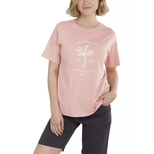 Fundango Bolton T-shirt Női Póló 335-salmon
