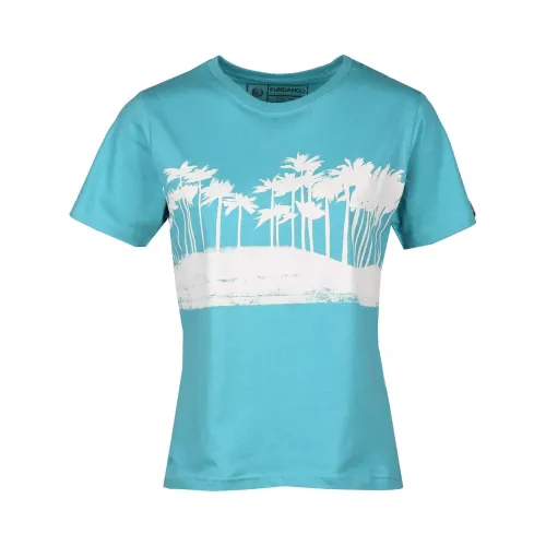 Fundango Bolton T-shirt Női Póló 459-lagoon