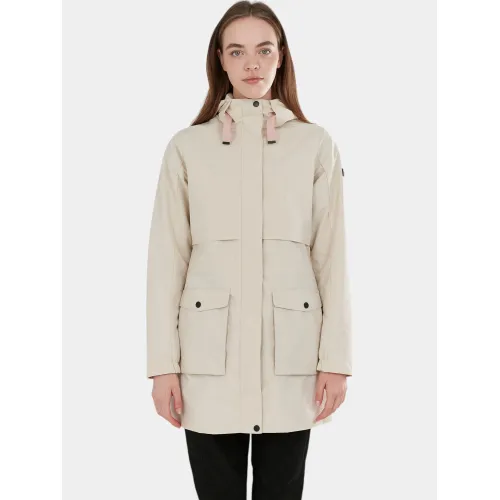Fundango Zhuri Waterproof Jacket Női Utcai Kabát 142-ivory