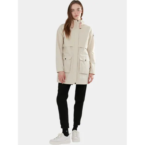 Fundango Zhuri Waterproof Jacket Női Utcai Kabát 142-ivory