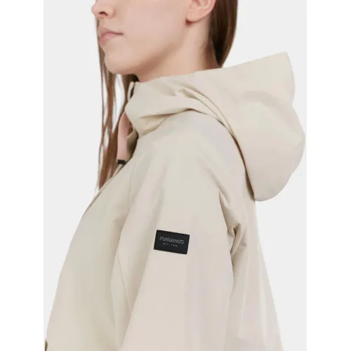 Fundango Zhuri Waterproof Jacket Női Utcai Kabát 142-ivory