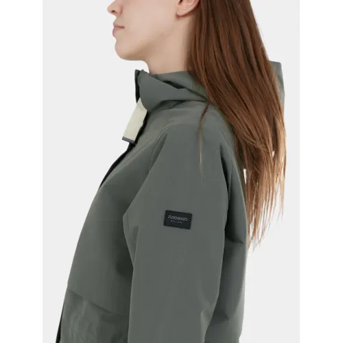 Fundango Zhuri Waterproof Jacket Női Utcai Kabát 537-khaki