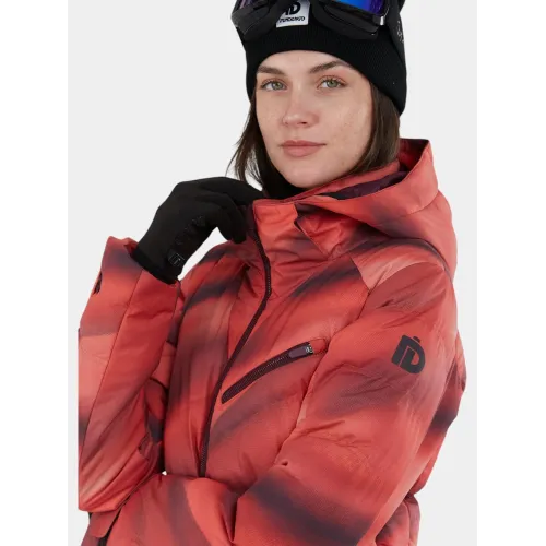 Fundango Elyra Padded Jacket Fundango Elyra Padded Jacket Női Síkabát, Snowboard Kabát 293-pomegranate