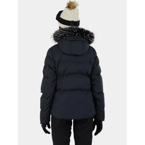 Fundango Elyra Fur Padded Jacket Fundango Elyra Fur Padded Jacket Női Síkabát, Snowboard Kabát 8900-black
