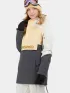 Fundango Birch ECO Logo Anorak Női Síkabát, Snowboard Kabát 208-vanilla