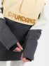 Fundango Birch ECO Logo Anorak Női Síkabát, Snowboard Kabát 208-vanilla