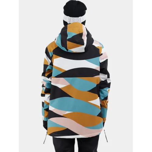 Fundango Birch ECO Logo Anorak Női Síkabát, Snowboard Kabát 245-okker