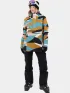 Fundango Birch ECO Logo Anorak Női Síkabát, Snowboard Kabát 245-okker